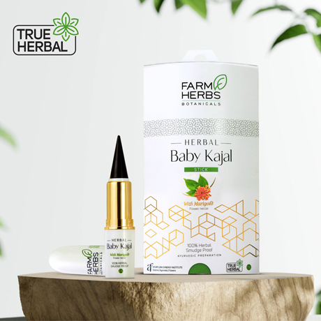100% Herbal lead-free Kajal Stick for Baby