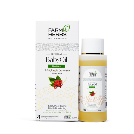 Farmherbs 100% Herbal Baby Oil
